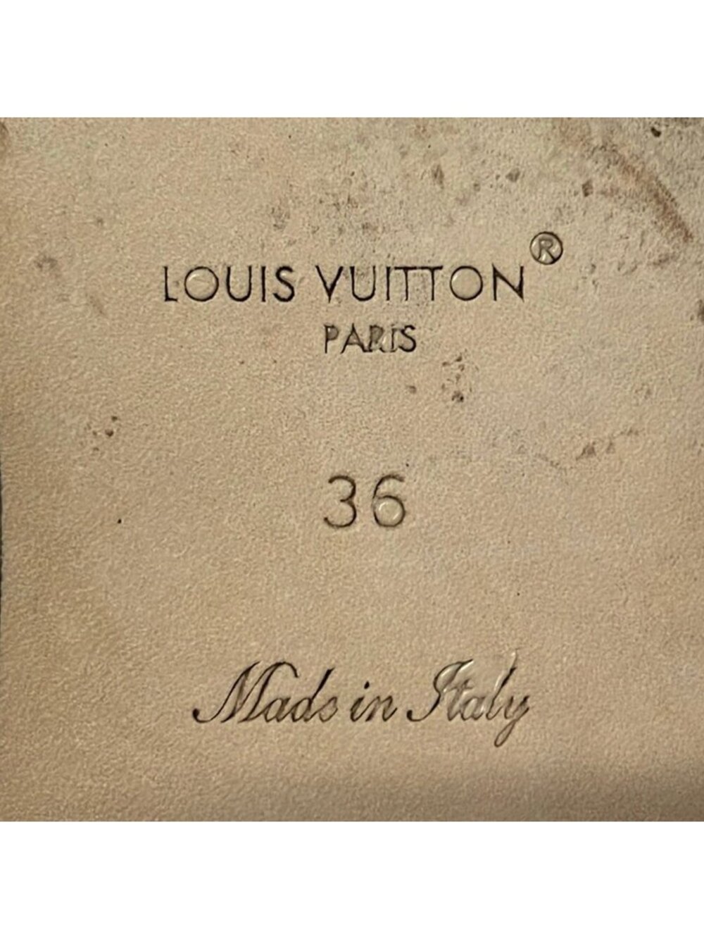 Louis Vuitton Mules 36 LV Isola White Leather - Picture 6 of 7